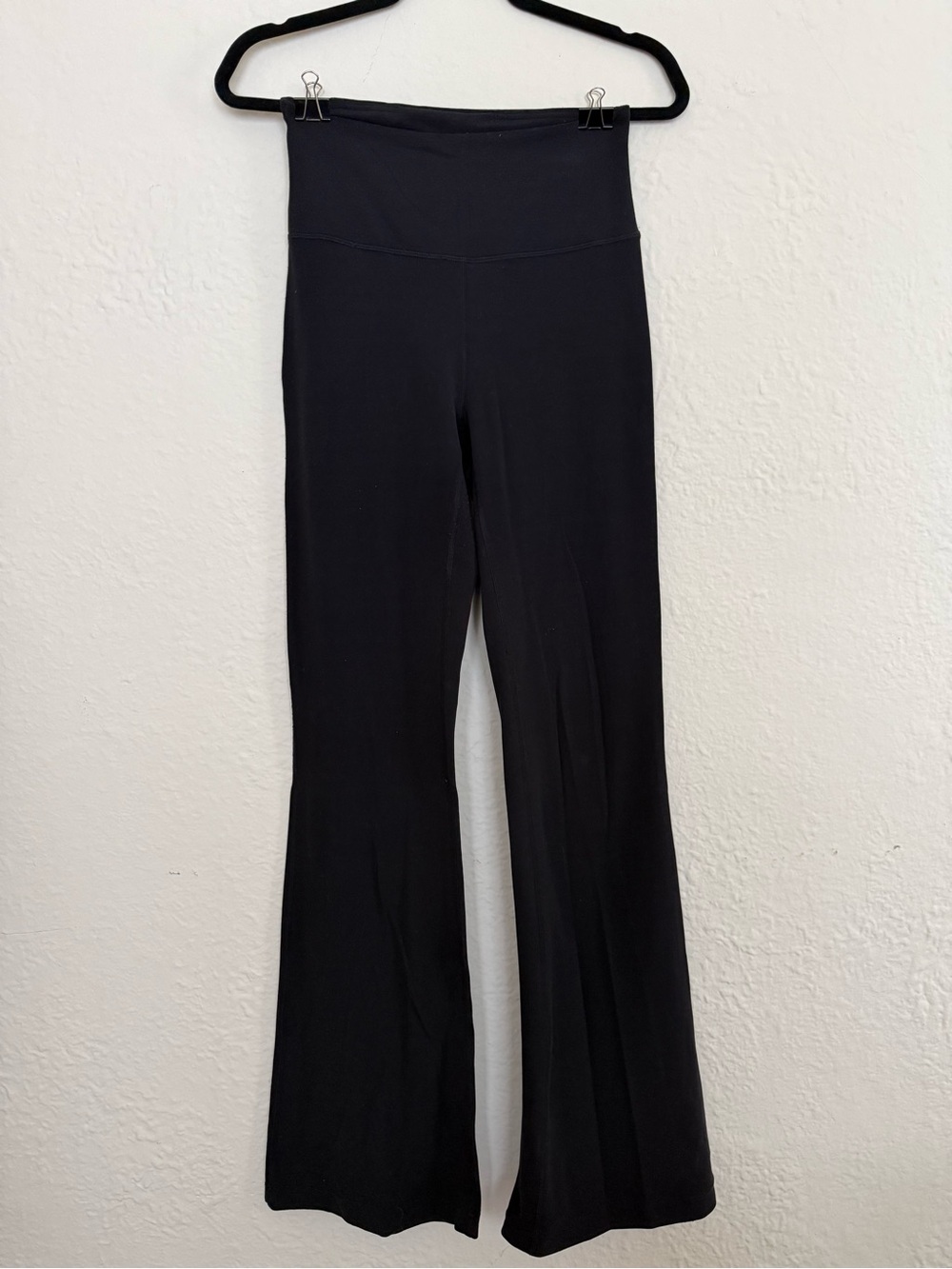 Lululemon Black Boot-Cut Flare Yoga Pants